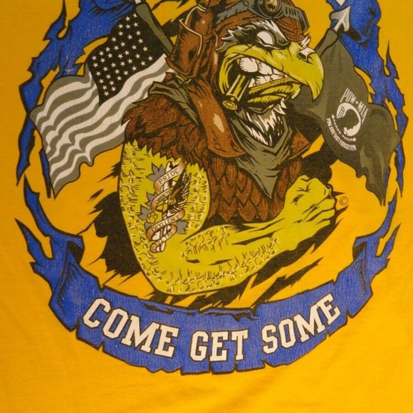 MEDIUM DISC USAF 322D 322ND TRS TRAINING SQUADRON 2ND TO NONE UNIT SHIRT SV 3320 - Picture 10 of 12